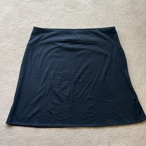 Patagonia Organic Cotton Knee length skirt, black, XL